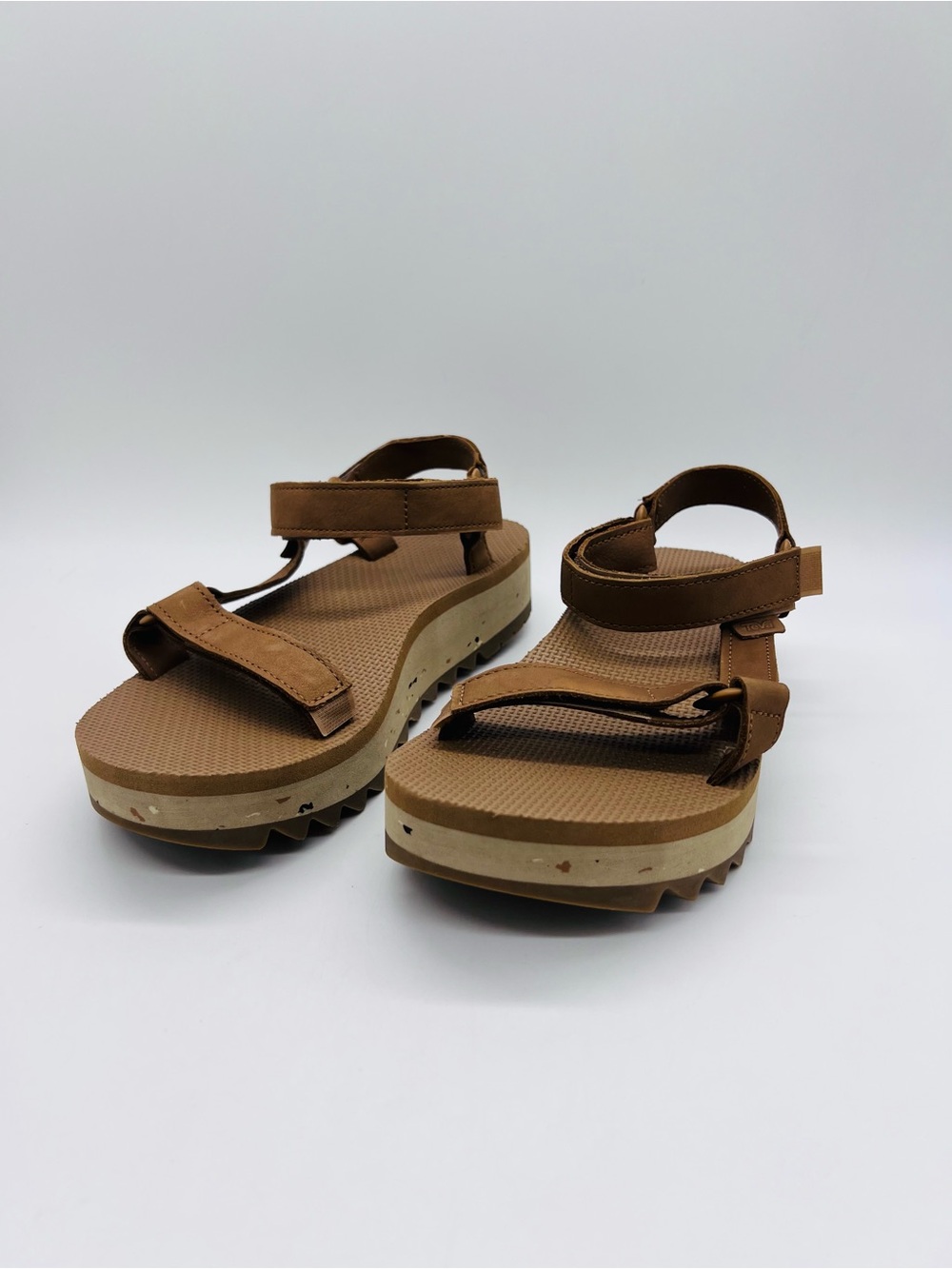 Teva Women’s Brown Tan Universal Ceres Sandals with Adjustable Straps Size 9